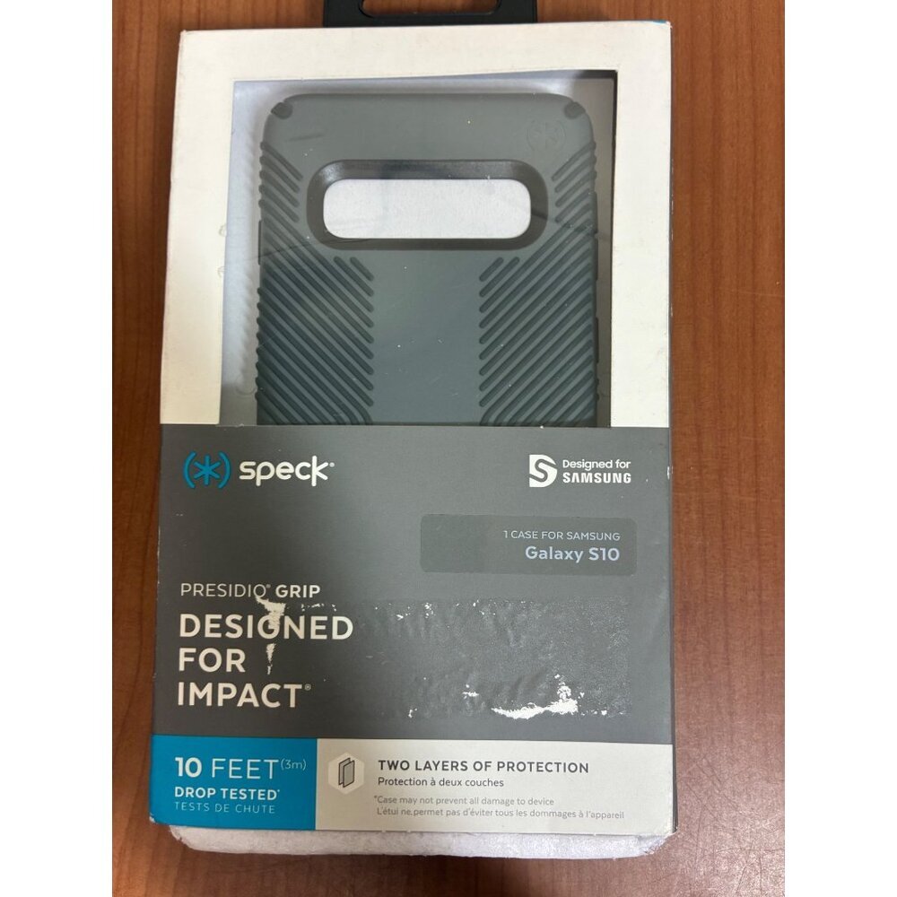 Speck Cell Phone Case for Samsung Galaxy S10 Gray